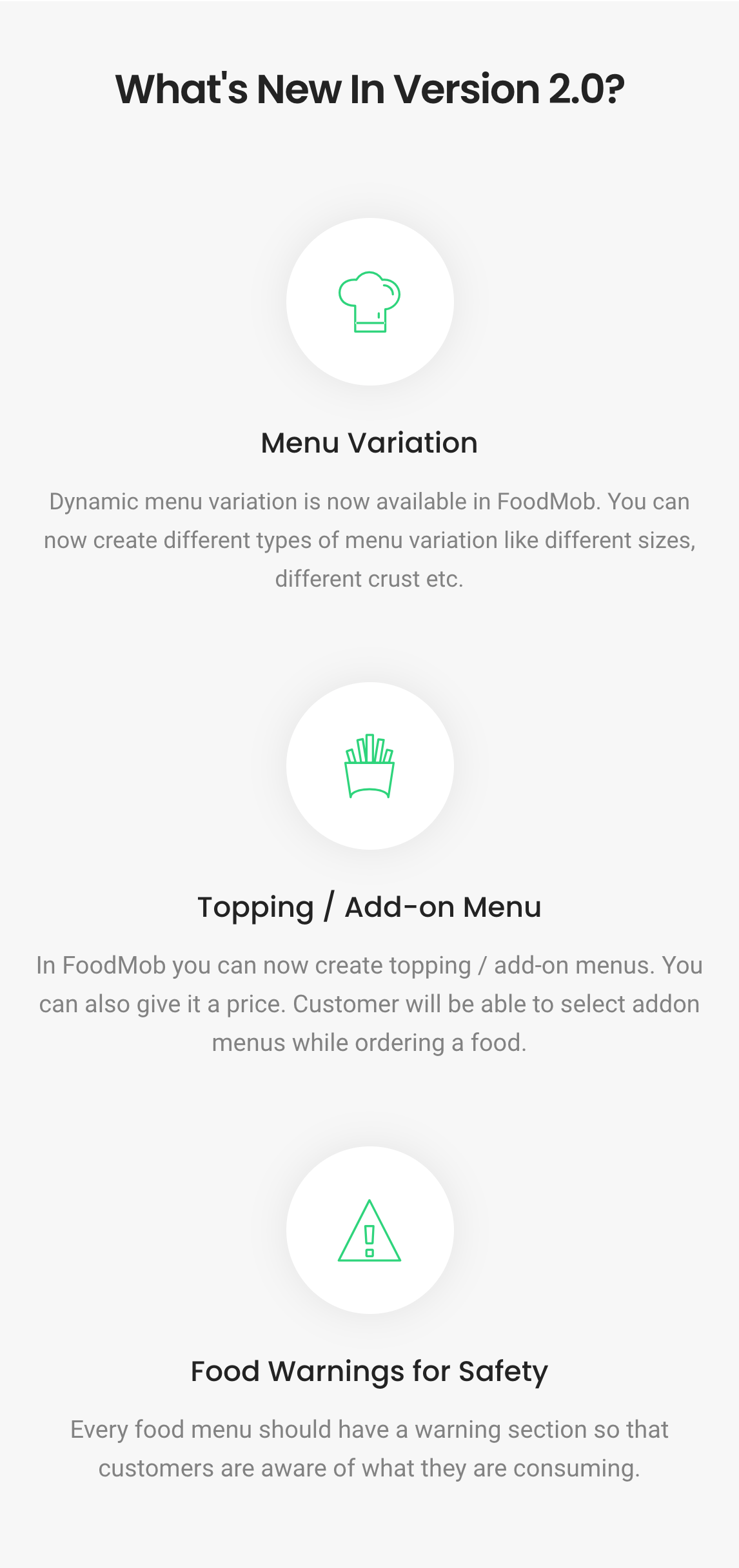 FoodMob - An Online Multi Restaurant Food Ordering and Management with Delivery System version 2.0 features
